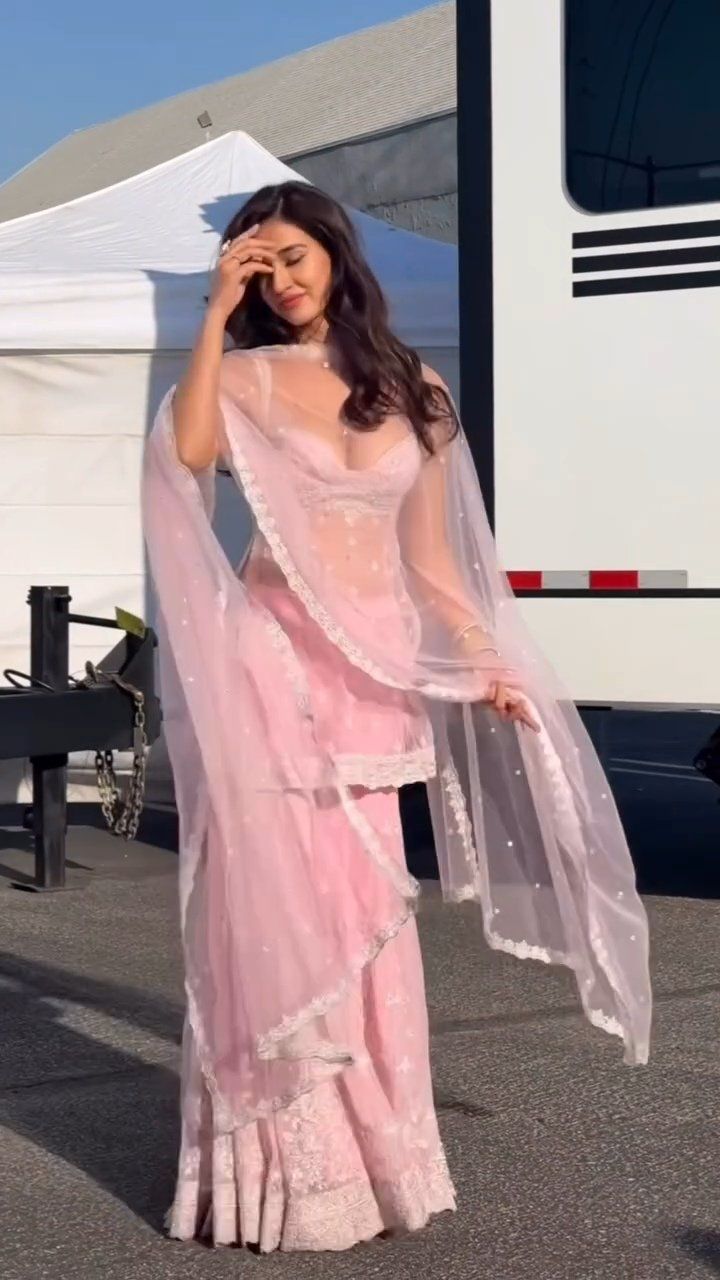 baby pink organza embroidered sharara set🌷 product description – baby pink organza sharara set step into elegance with this baby pink organza sharara set, a timeless blend of grace, softness, and style. crafted from premium organza fabric, this outfit drapes beautifully, giving you a dreamy and royal look. the delicate baby pink hue exudes femininity and charm, making it perfect for festive occasions and special celebrations. the ensemble features a sleeveless kurta paired with a flowing sharara and a sheer dupatta adorned with intricate lace borders and subtle pearl detailing. every element of this outfit is designed to make you feel light, confident, and effortlessly graceful. whether it’s a wedding, engagement, festival, or party, this outfit ensures all eyes are on you. pair it with minimal jewelry and soft curls for a radiant, ethereal appearance. ✨ key features: color: baby pink fabric: lightweight organza style: sharara set with dupatta occasion: weddings, festivals, parties, or special events look: elegant, feminine, and comfortable the baby pink organza sharara set is not just a dress — it’s an experience of grace and beauty, designed to make you feel like a vision of serenity and sophistication. baby pink organza embroidered sharara set🌷 product description – baby pink organza sharara set step into elegance with this baby pink organza sharara set, a timeless blend of grace, softness, and style. crafted from premium organza fabric, this outfit drapes beautifully, giving you a dreamy and royal look. the delicate baby pink hue exudes femininity and charm, making it perfect for festive occasions and special celebrations. the ensemble features a sleeveless kurta paired with a flowing sharara and a sheer dupatta adorned with intricate lace borders and subtle pearl detailing. every element of this outfit is designed to make you feel light, confident, and effortlessly graceful. whether it’s a wedding, engagement, festival, or party, this outfit ensures all eyes are on you. pair it with minimal jewelry and soft curls for a radiant, ethereal appearance. ✨ key features: color: baby pink fabric: lightweight organza style: sharara set with dupatta occasion: weddings, festivals, parties, or special events look: elegant, feminine, and comfortable the baby pink organza sharara set is not just a dress — it’s an experience of grace and beauty, designed to make you feel like a vision of serenity and sophistication.